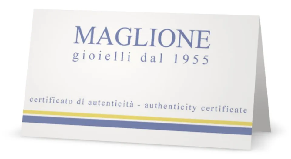 Anello Bilogy in argento 925% rodiato bianco con Zircone da 0.36ct