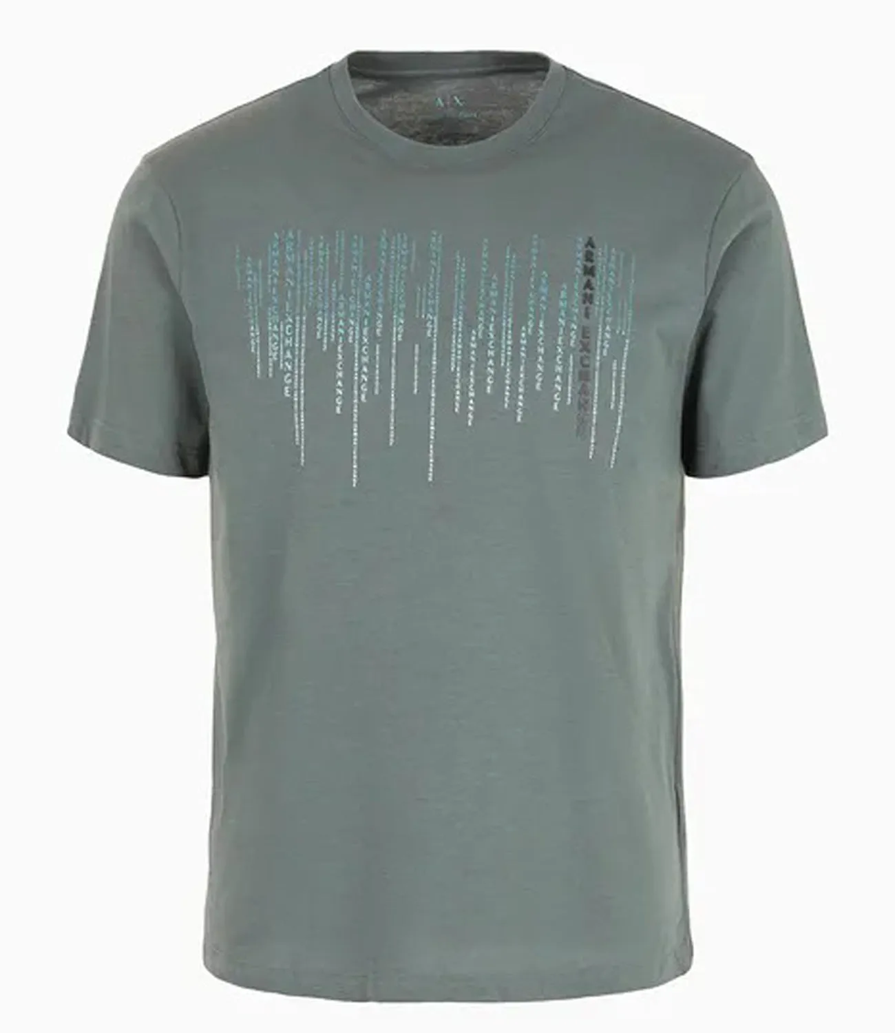 A|X Armani Exchange T-shirt Uomo Mod. 3DZTBK ZJ9TZ 1839 Verde