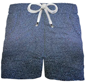 Bermuda Pantaloncino Blue Denim Fantasia Puro Cotone Shorts 2 tasche laterali Made in Italy