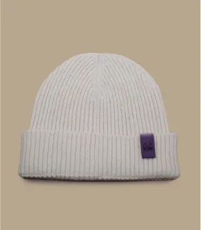     berretto beige prodotto in Francia   Bonnet Ocean Legend natural purple     