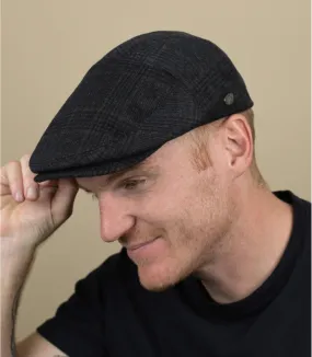 berretto cappellino blu navyGriff avion plaid     