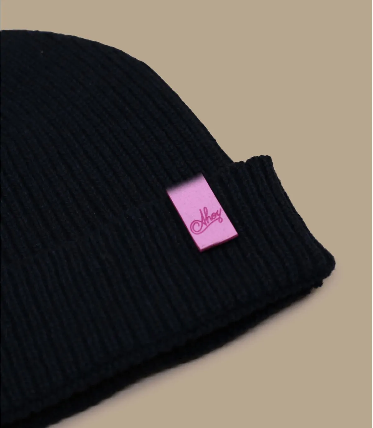 berretto marino prodotto in Francia  Bonnet Ahoy navy pink     