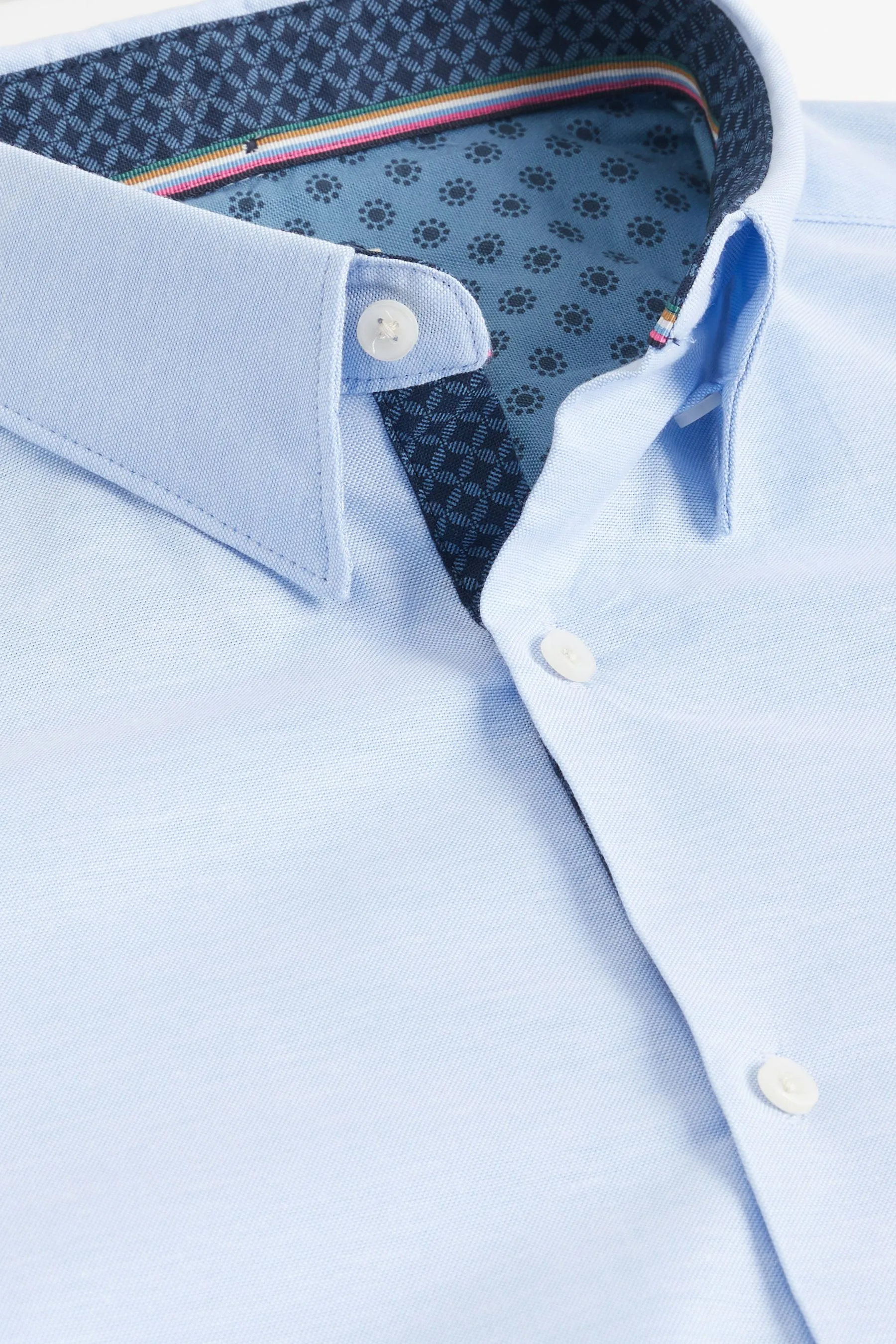 Camicia con Oxford Manica corta elasticizzata