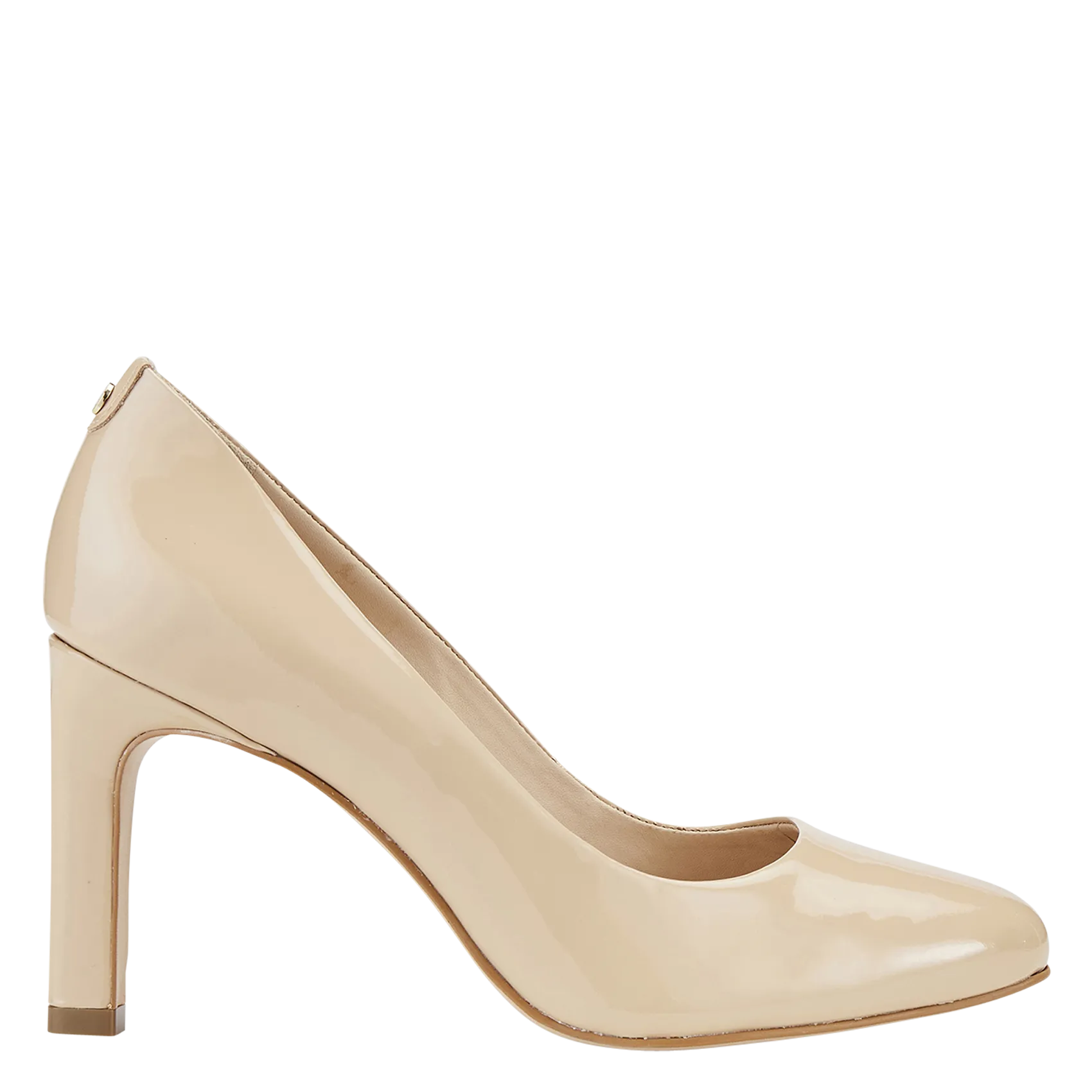  COSMOPARIS   ZAINA - Décolleté in pelle lucida | Beige
