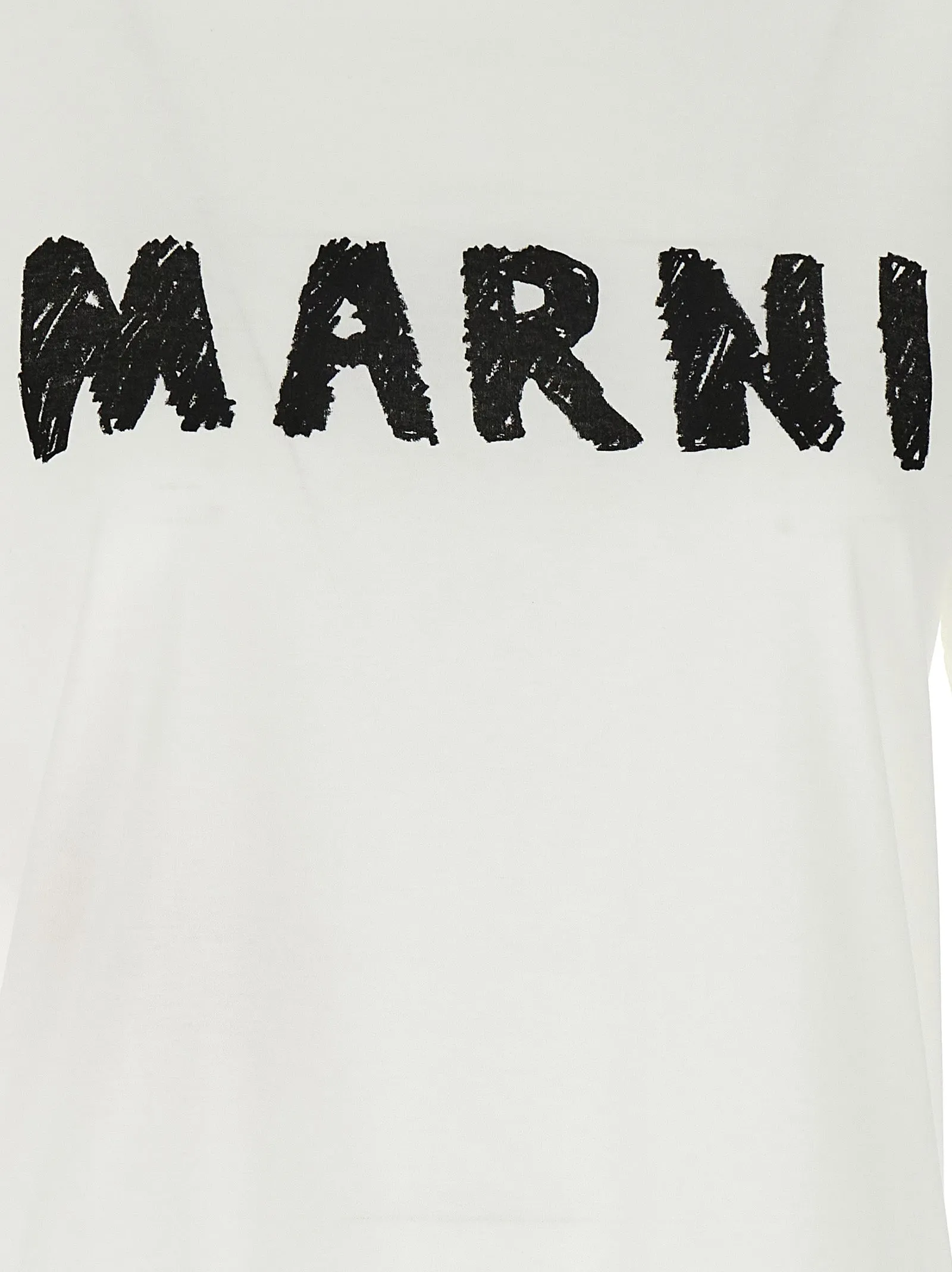 Crayon Logo T Shirt Bianco/Nero