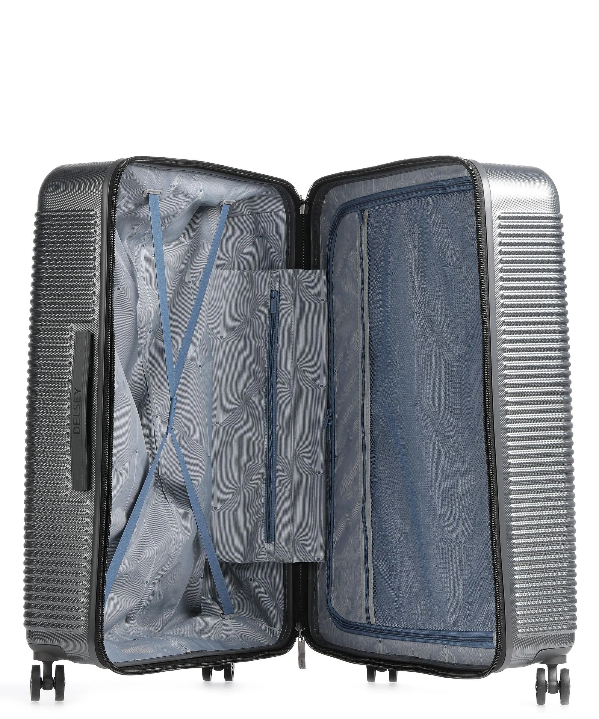  Delsey Paris Freestyle Valigia trolley (4 ruote) grigio scuro 76 cm  