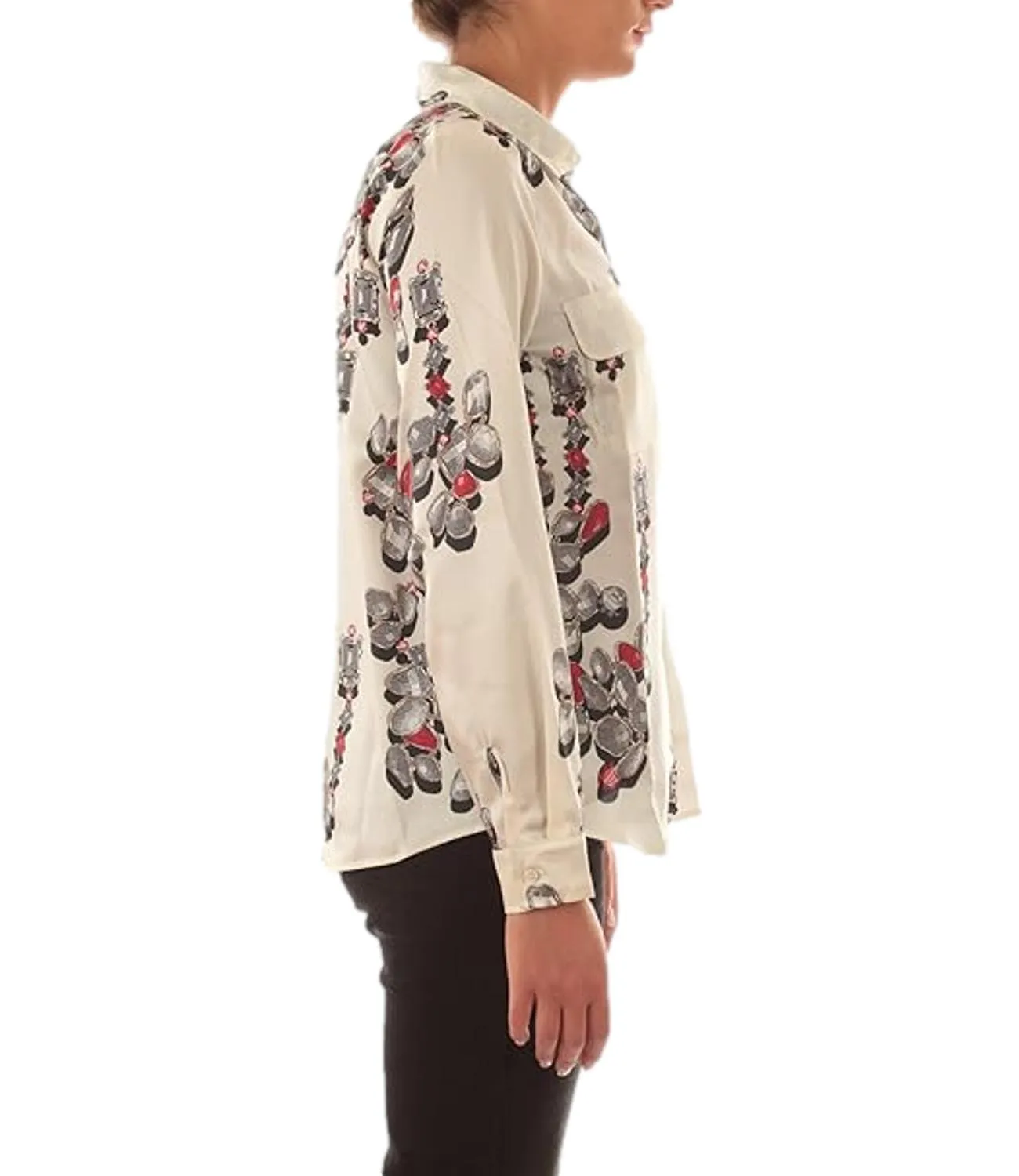 Emme Marella camicia CERES burro gioiello donna