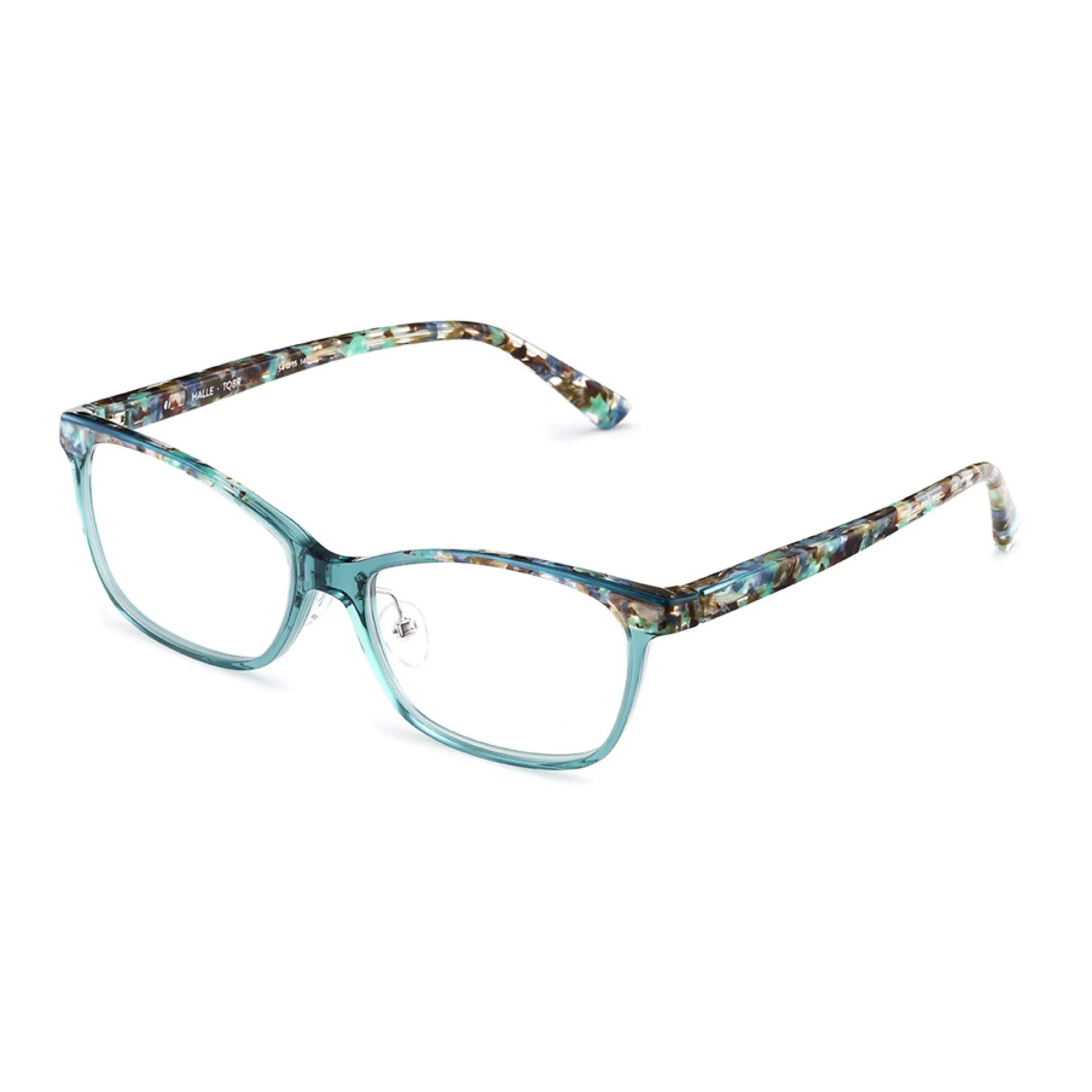   Etnia Barcelona HALLE.A - TQBR Marrone Laccato | Occhiale Da Vista Donna 
