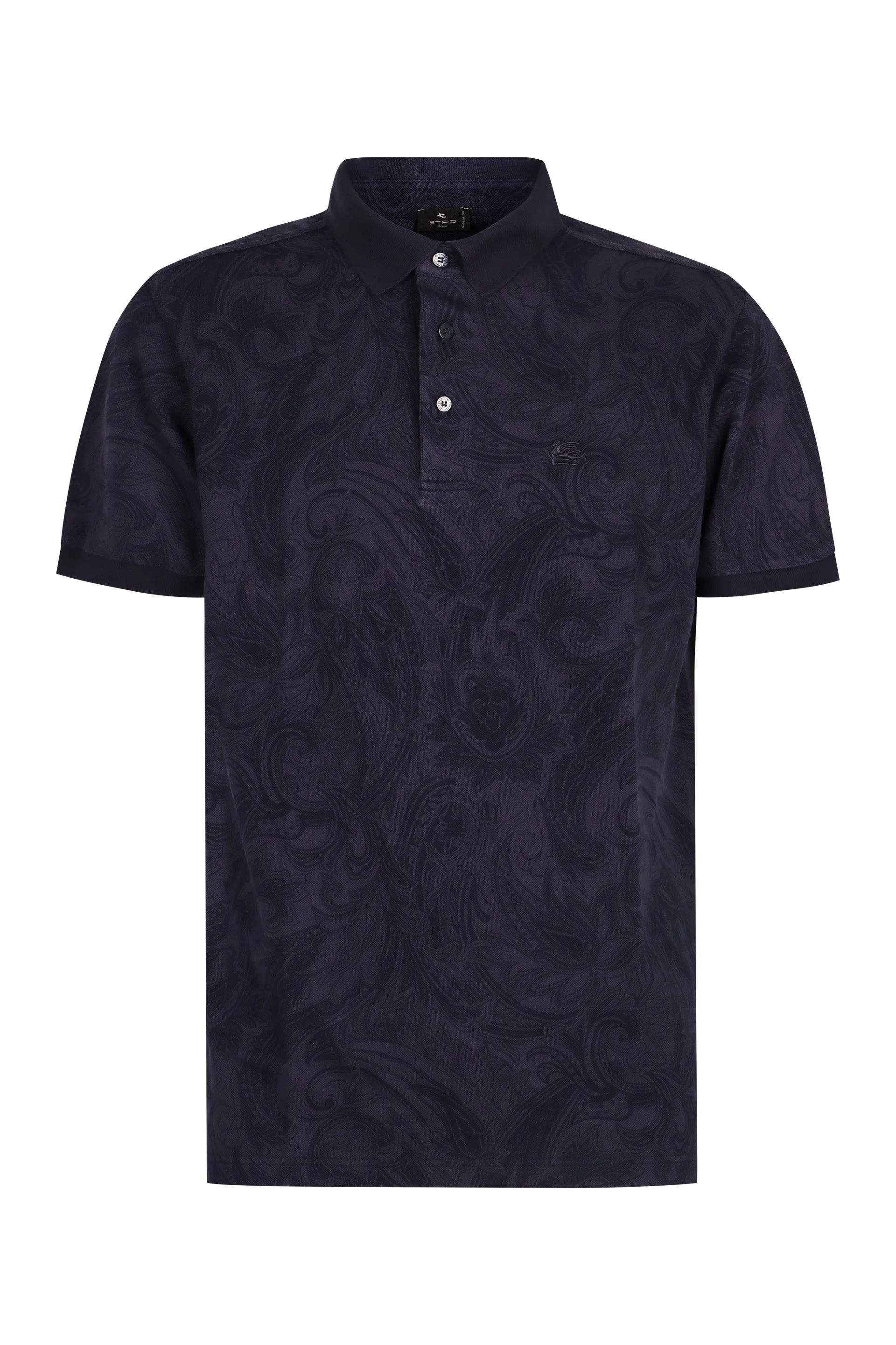 Etro Polo a maniche corte in cotone