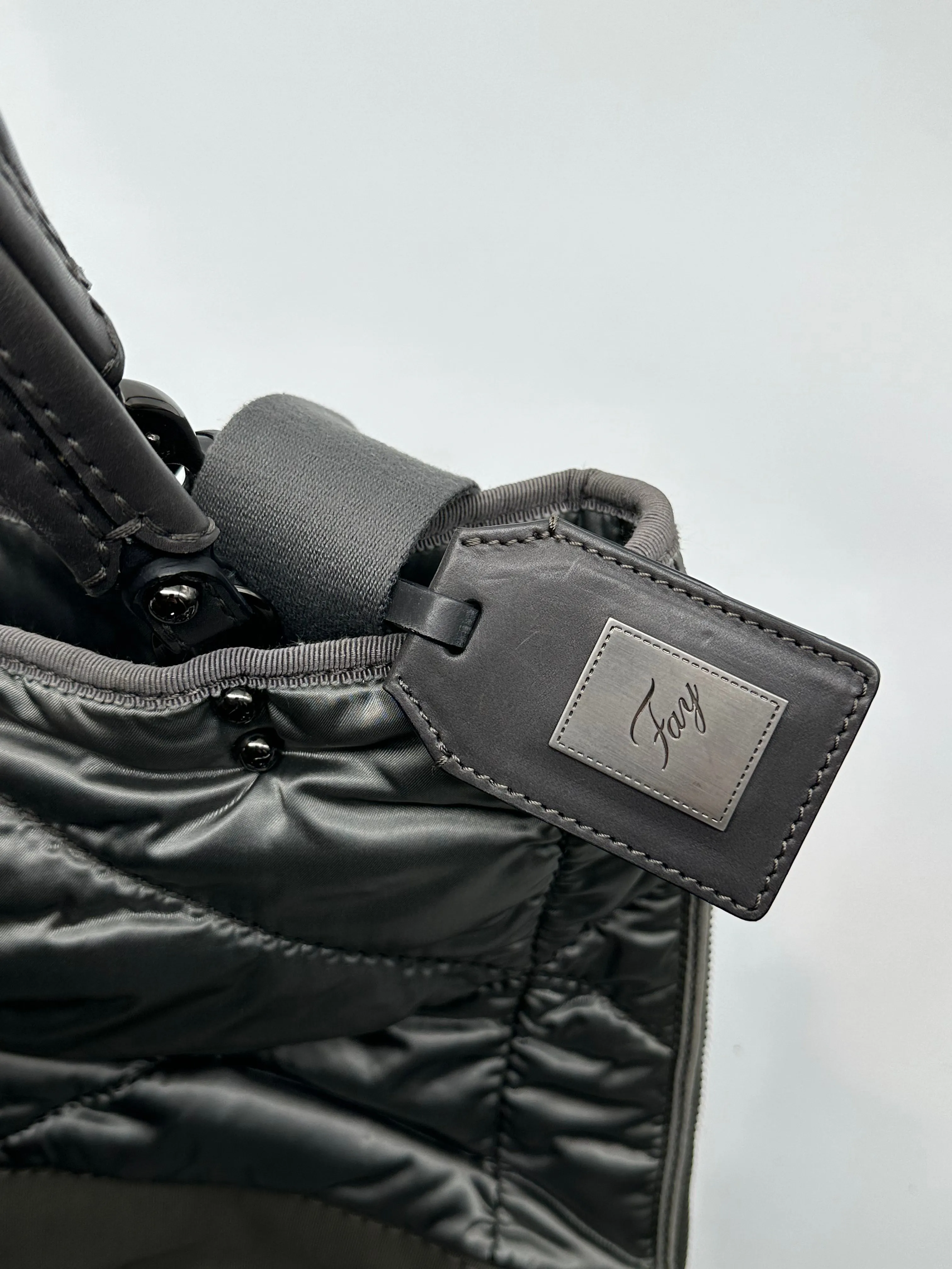 Grey Shoulder Bag
