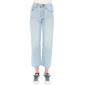 Jeans Levis Donna Ribcage Straight Ankle Middle L27 0055 MIDDLE ROAD