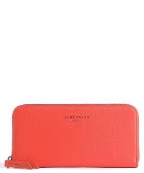  Liebeskind Harris Gigi Portafoglio pelle a grana fine rosso  