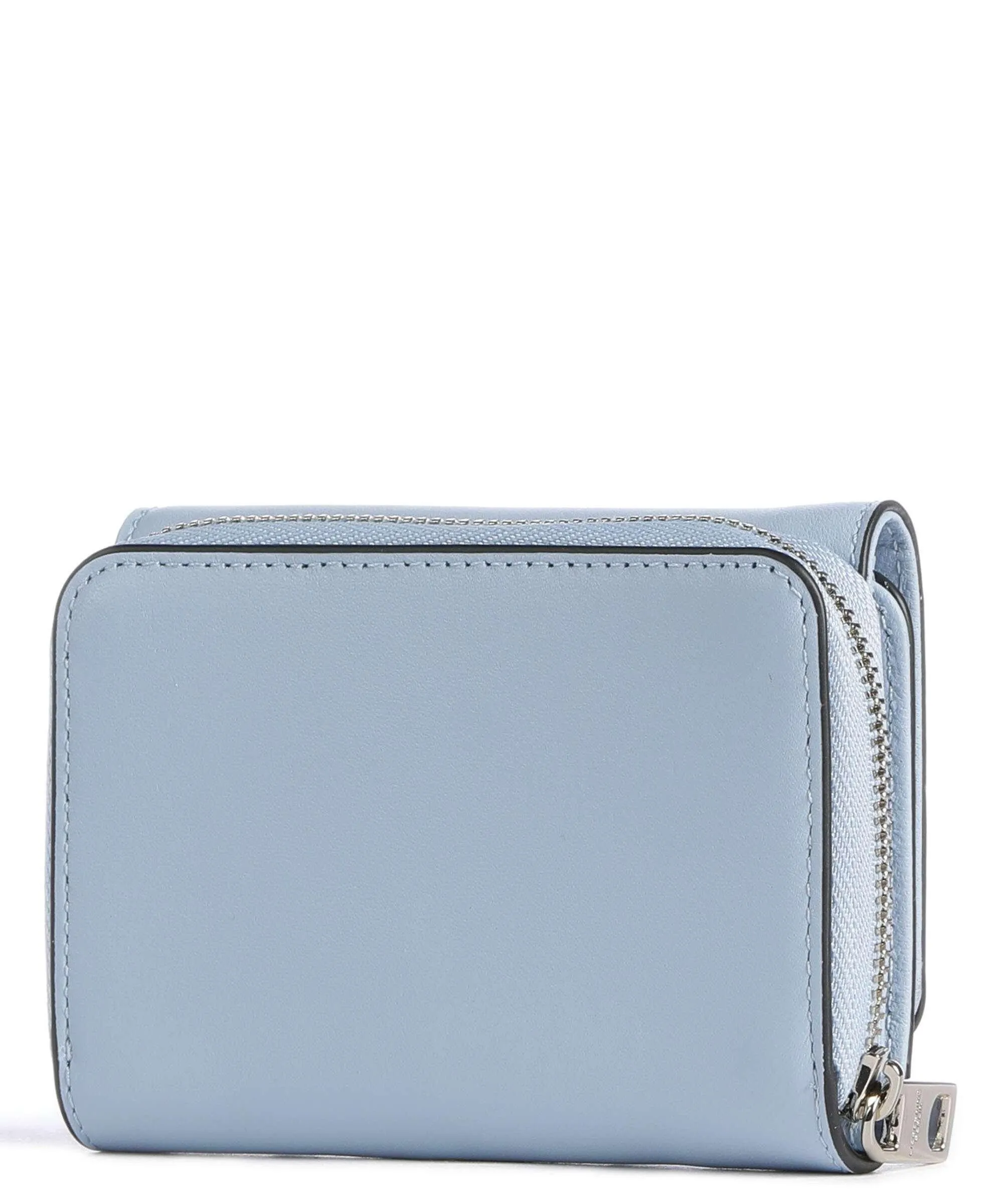  Liebeskind Paris Pablita Biker Portafoglio pelle a grana fine blu chiaro  