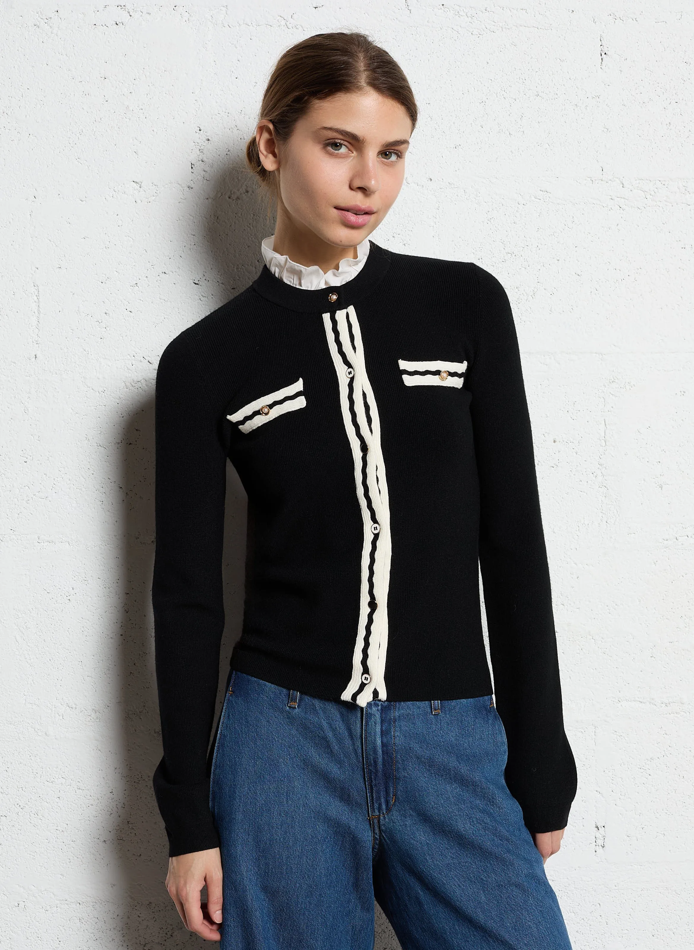 LIU JO   Cardigan con collo | Depennato