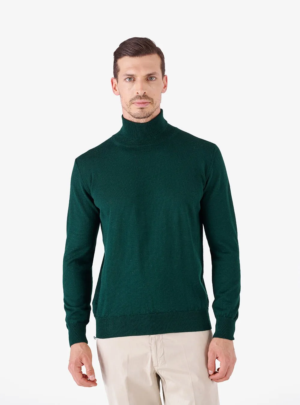 Maglia Collo Alto in Lana Merinos - Marley