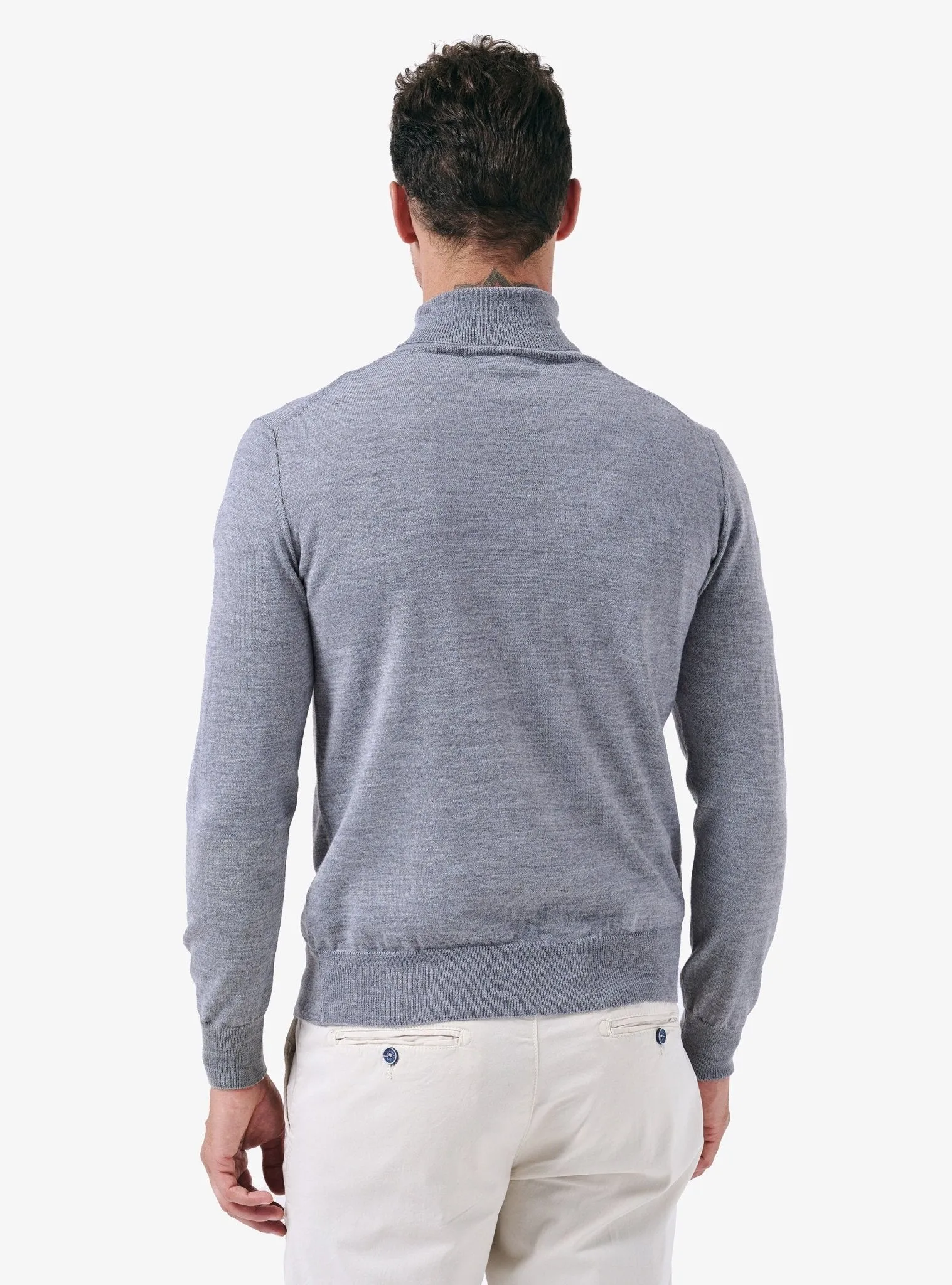 Maglia Collo Alto in Lana Merinos - Marley