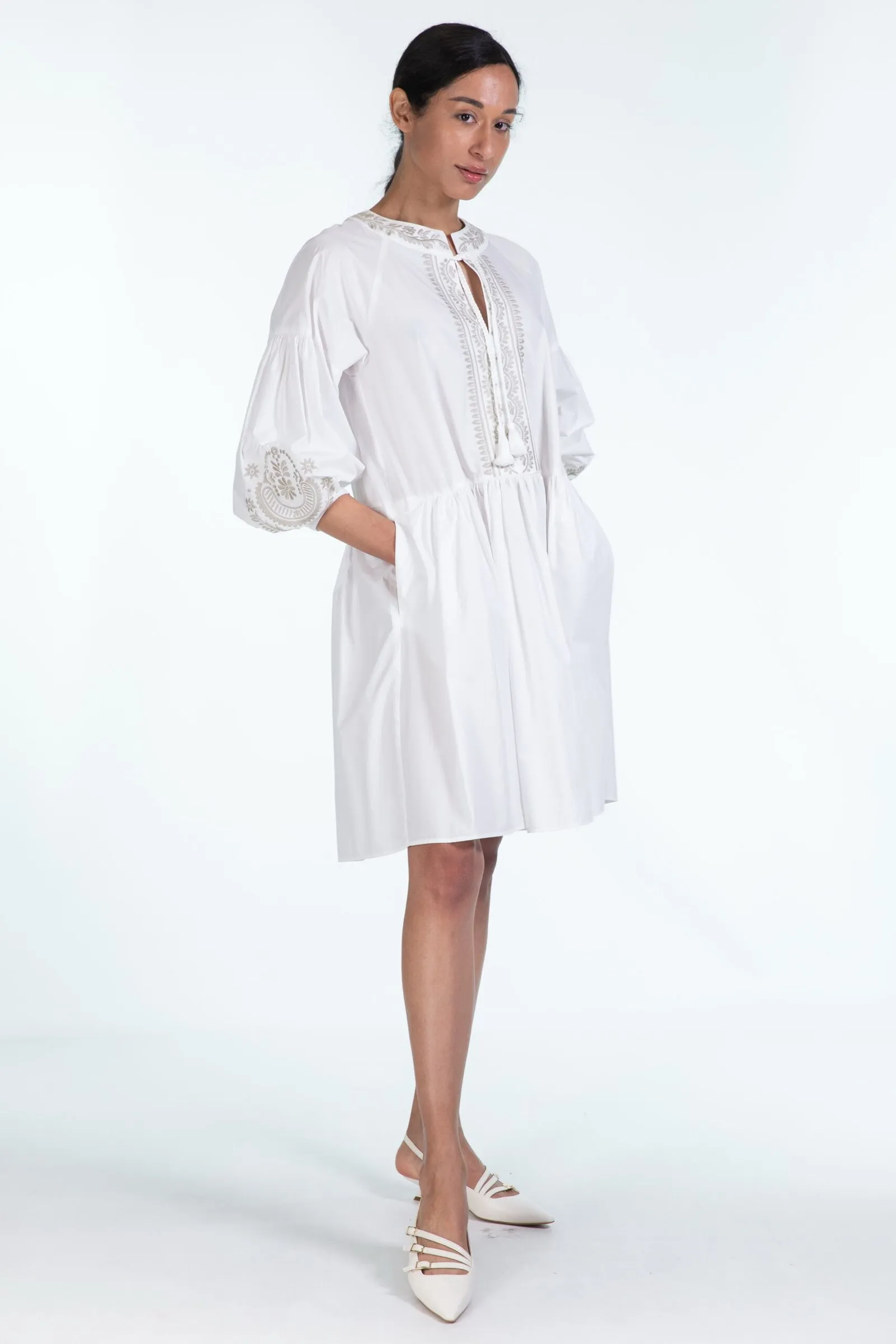 MAX MARA WEEKEND  abito in popeline di cotone DIRCE