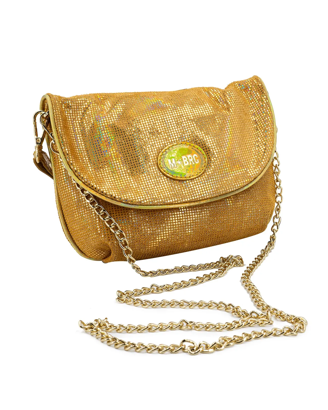 M*BRC - Borsa a spalla con patta in pelle Cangiante | Studioarch.com
