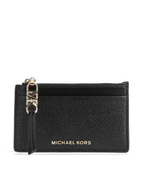  Michael Kors Empire Porta carte di credito pelle granulata nero  