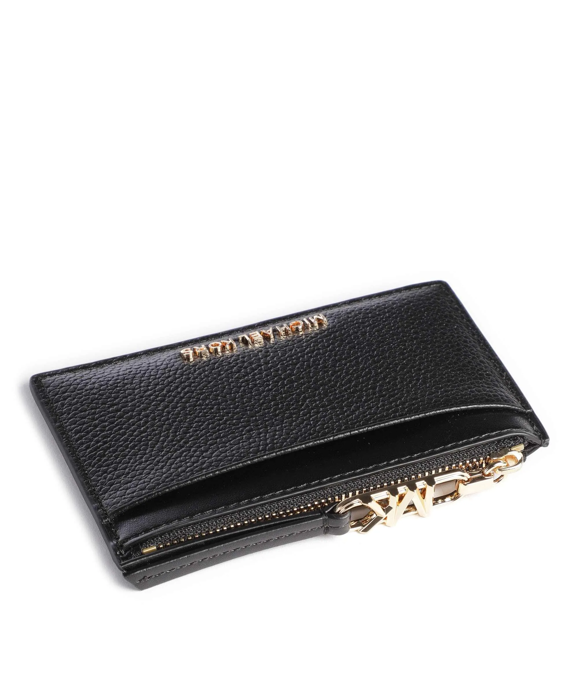  Michael Kors Empire Porta carte di credito pelle granulata nero  