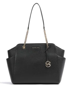  Michael Kors Jacquelyn Borsa shopper pelle di vacchetta grana nero  