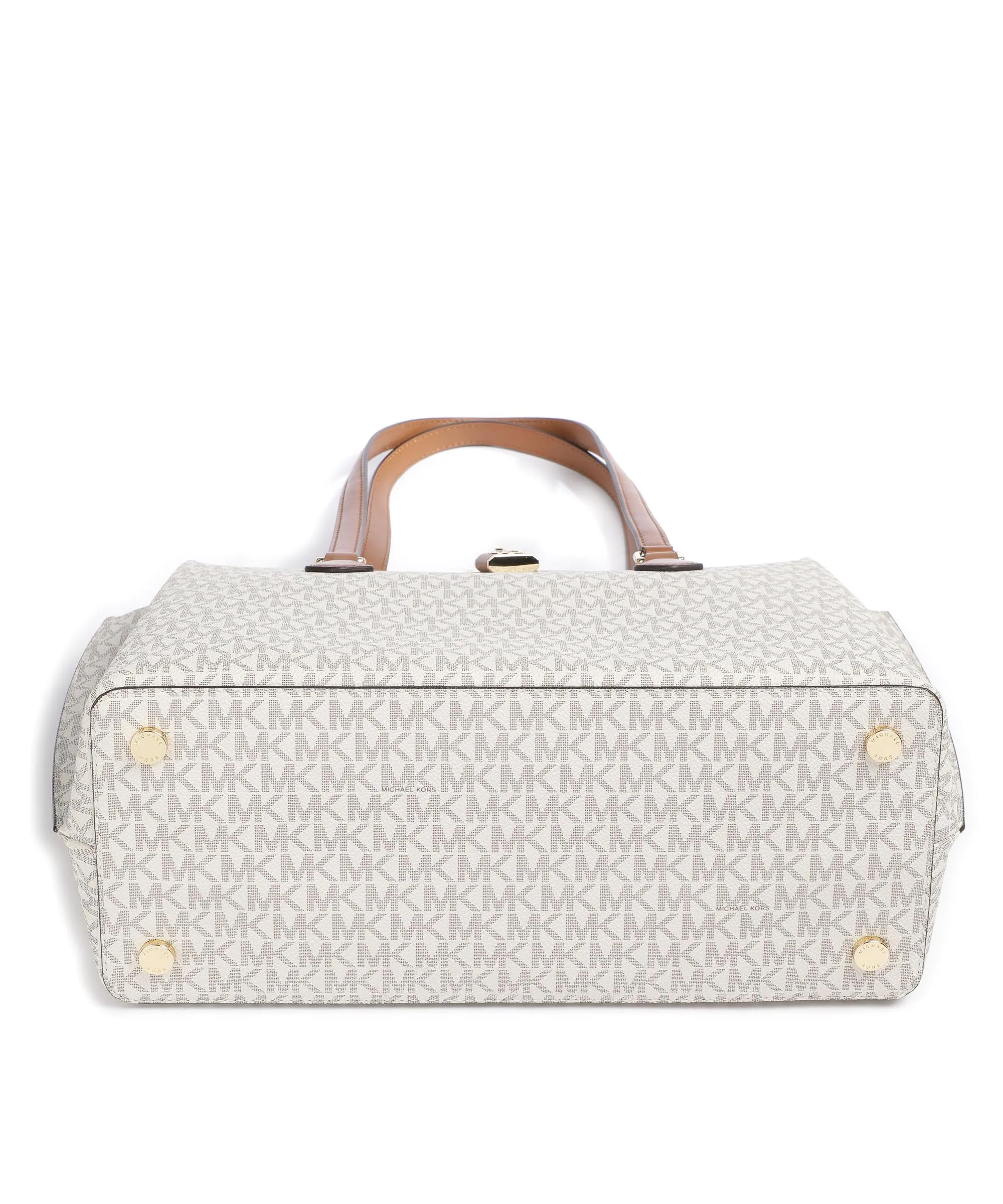 Michael Kors Ruby Borsa shopper tela avorio  