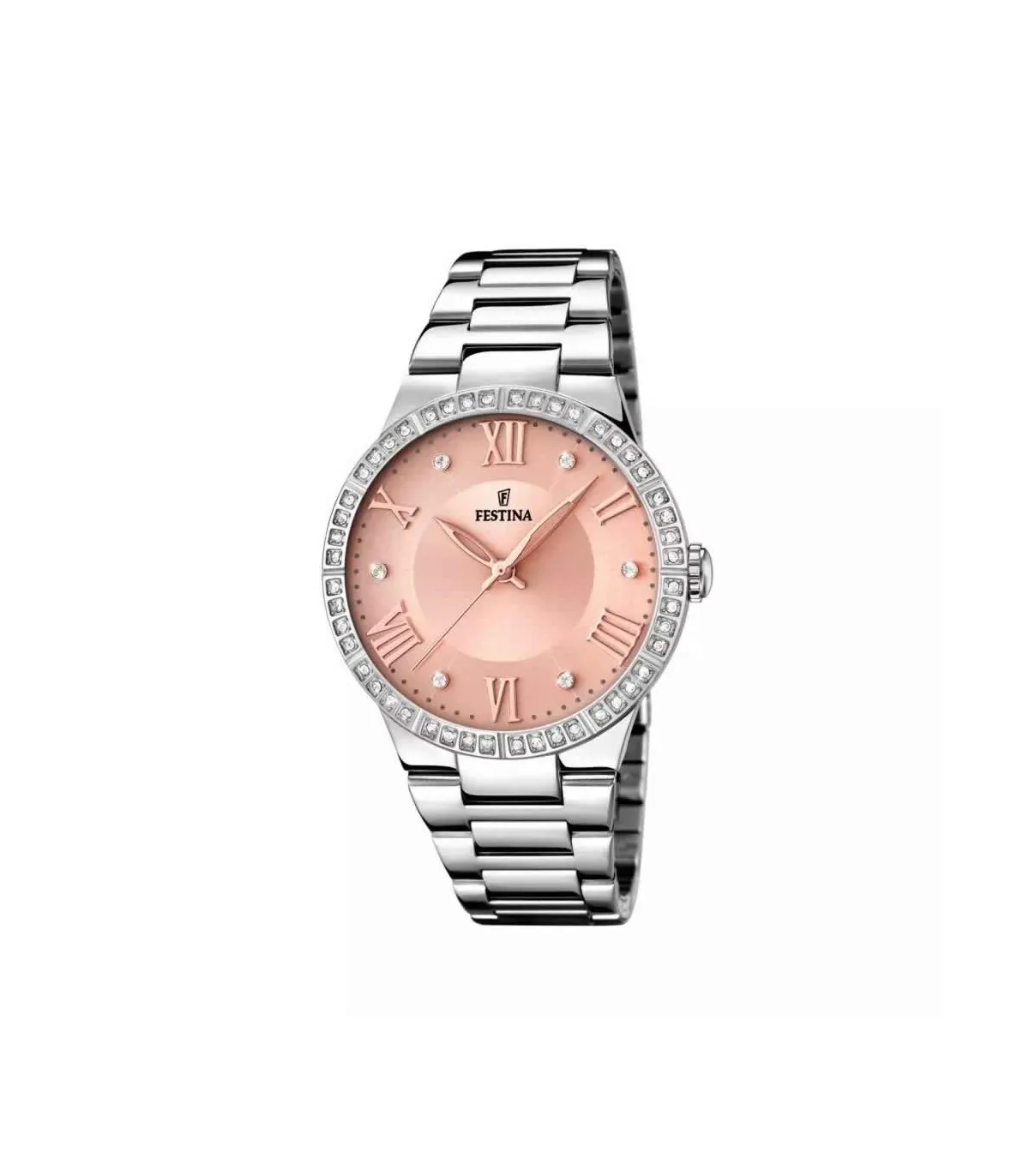 Orologio Donna Festina Mademoiselle Acciaio/Strass/Rosa F16719/3