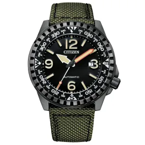 Orologio Uomo Citizen Military Nero NJ2197-19E