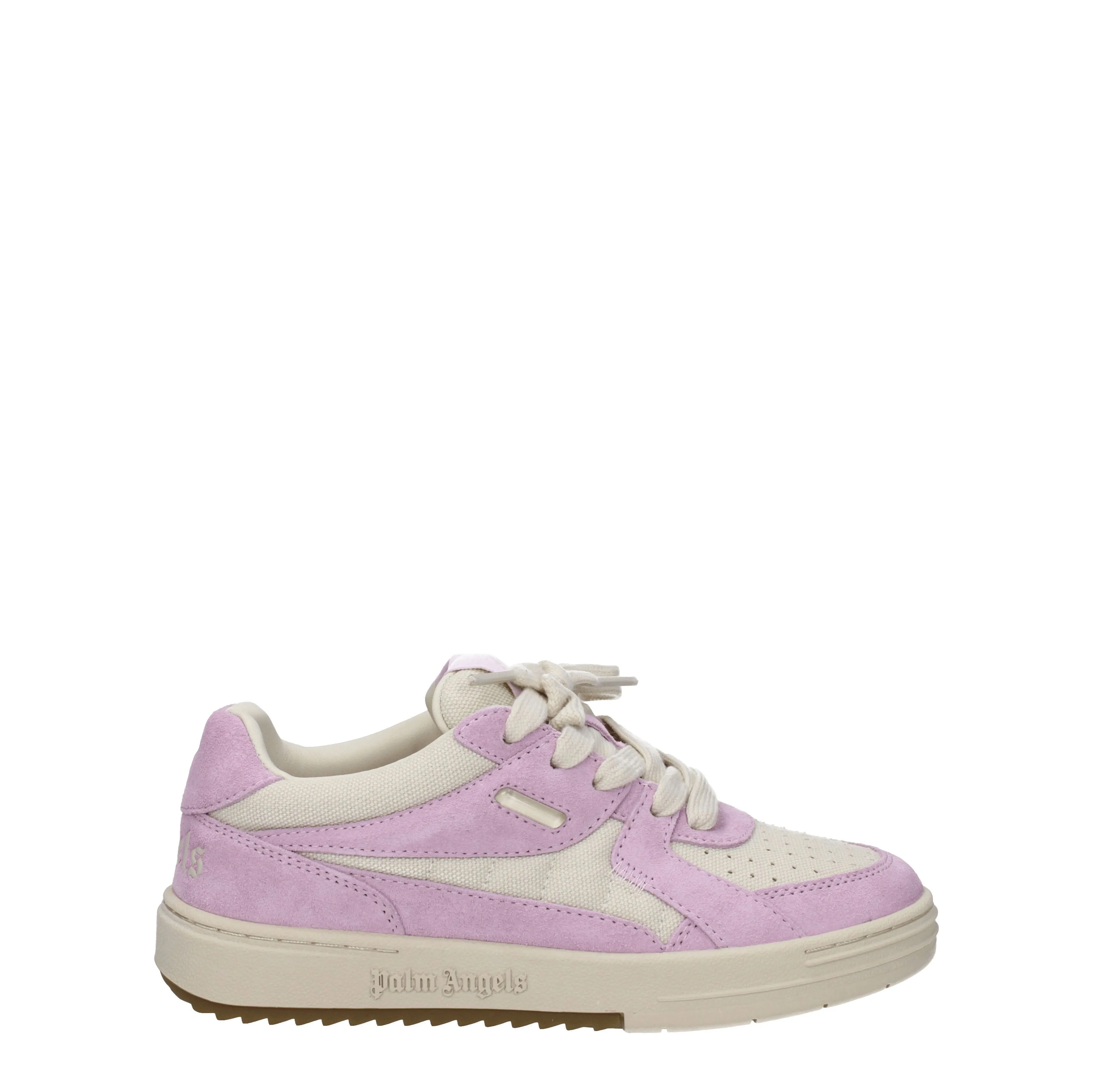 Palm Angels Sneakers Donna Tessuto Beige/Rosa