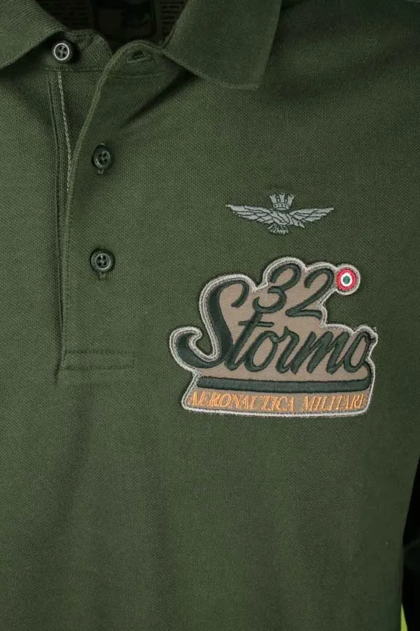 Polo Uomo Aeronautica Militare Verde