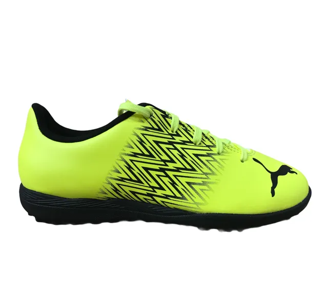 Puma scarpa da calcetto da bambino e ragazzo Tacto TT 106312 01 giallo-nero
