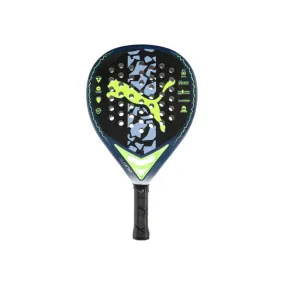PUMA SOLARATTACK CTR 2023 - RACCHETTA PALA PADEL - NAVY/NERO/FAST YELLOW