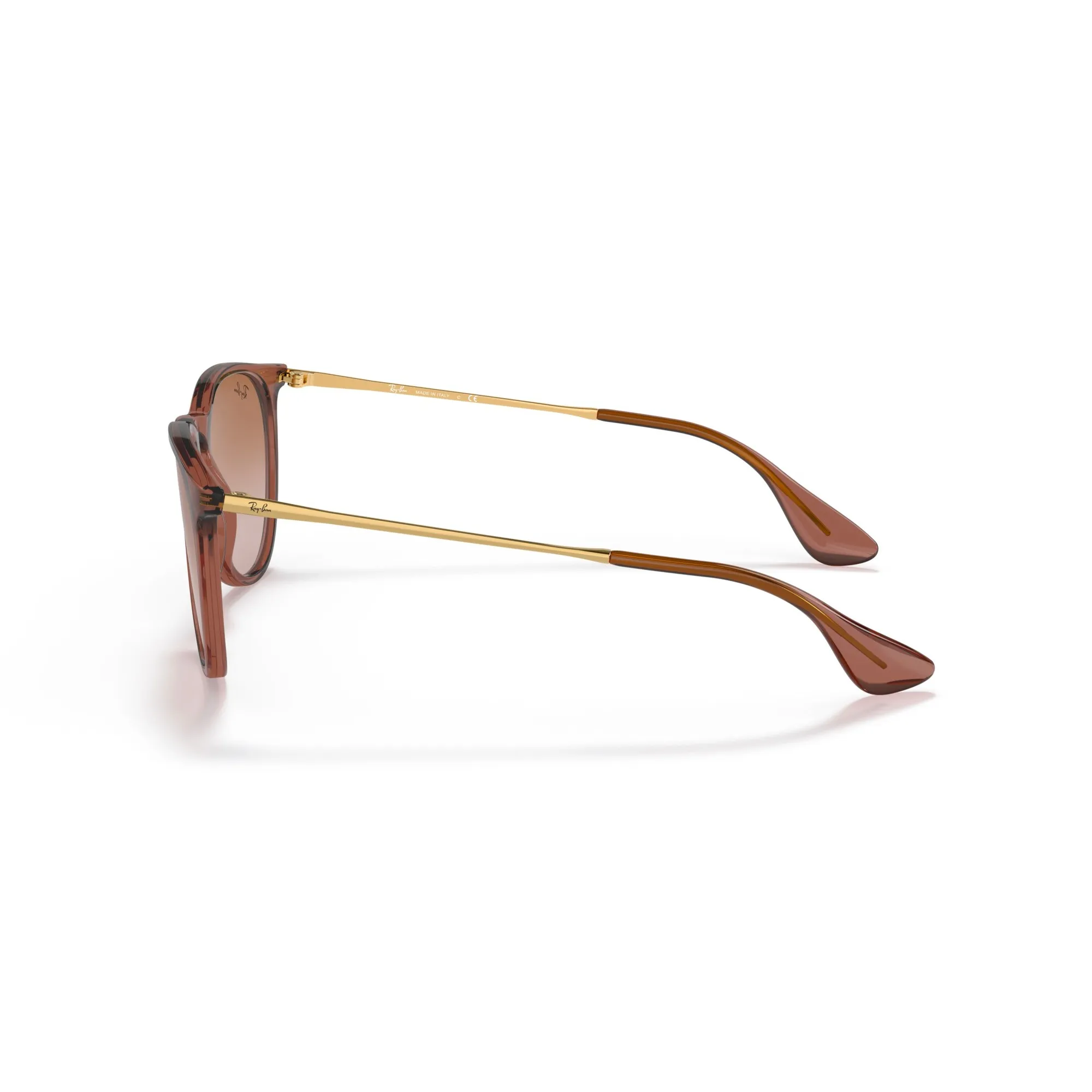   Ray-Ban RB 4171 Erika 659013 Marrone Chiaro Trasparente | Occhiale Da Sole Donna 