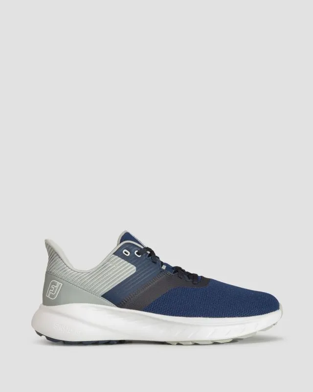 Scarpe blu scuro-grigie da golf da uomo FootJoy Flex