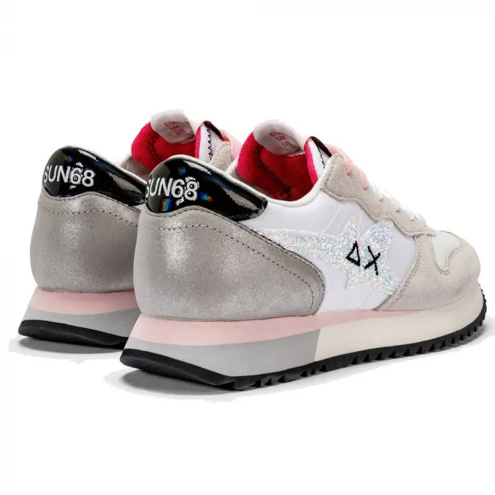 SUN68 Bianco Stargirl glitter. Z34211