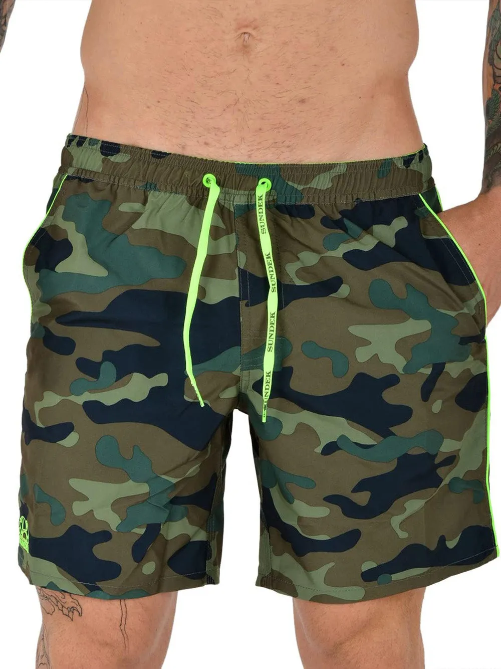 SUNDEK Costume Pantaloncino Uomo - Verde modello M420BDP0153