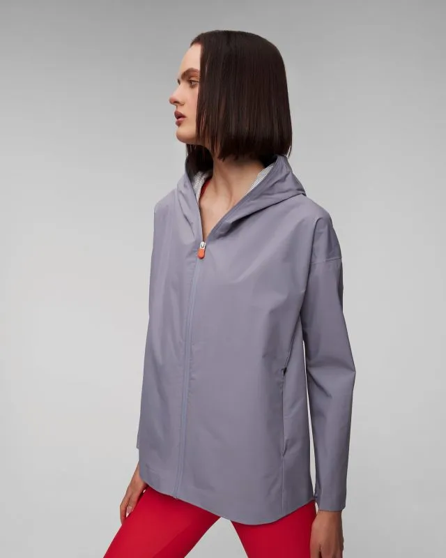 Szara kurtka damska Save the Duck Dawa d31153wdark18-10032