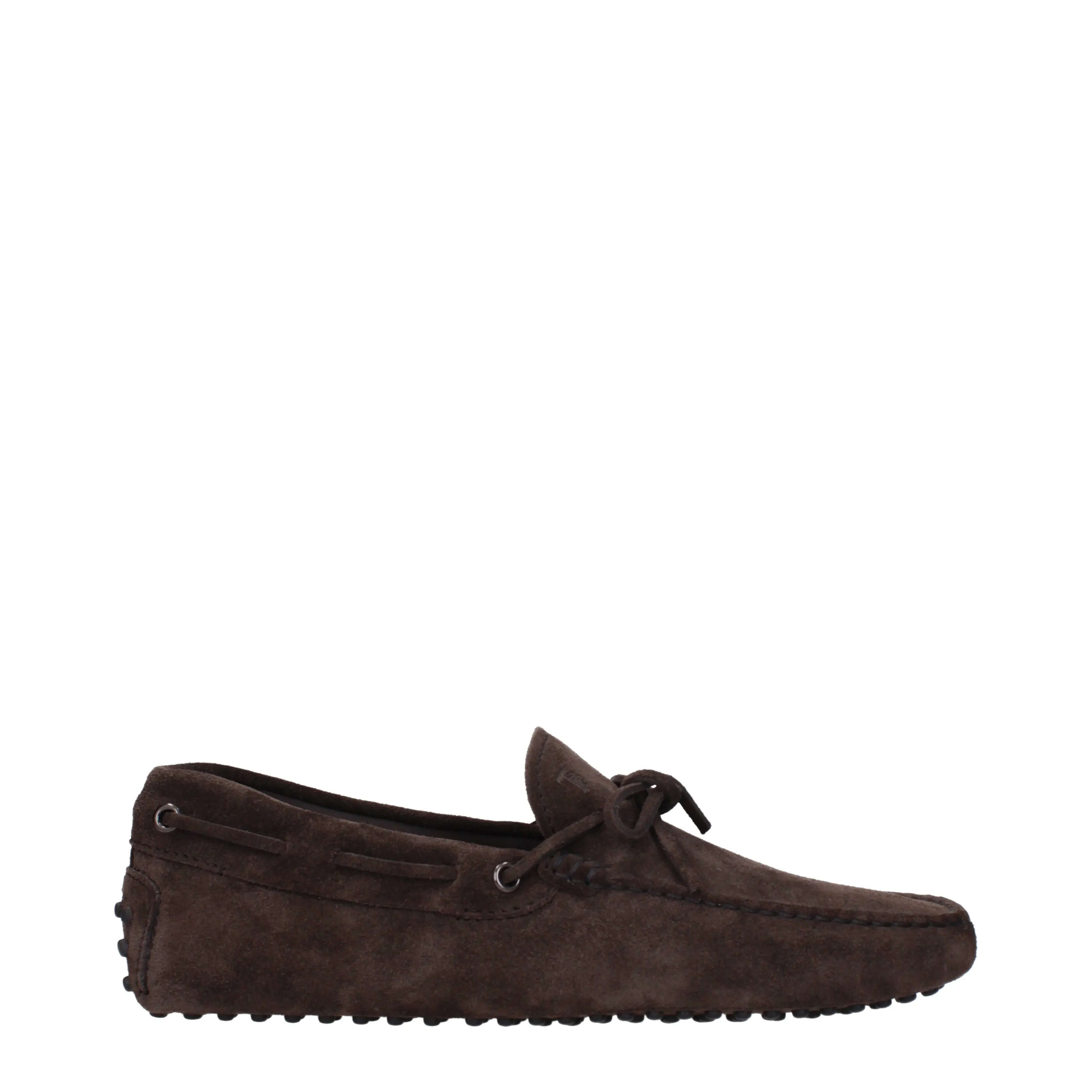 Tod's Mocassini Uomo Camoscio Marrone/Testa di Moro