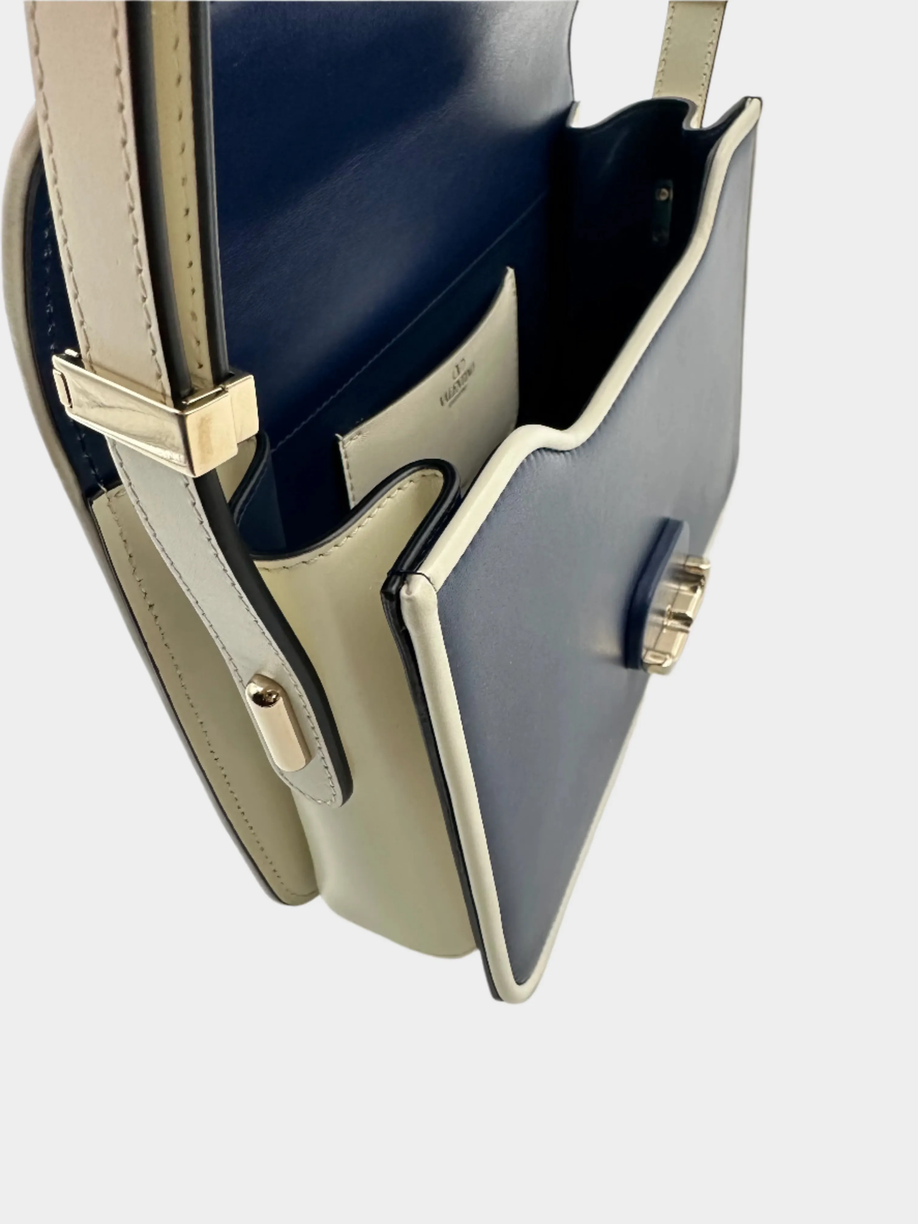 Two-Tone Letter Bag